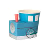 Meri Meri - Train Cups - Tren Bardaklar - 8li
