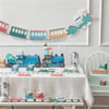 Meri Meri - Train Cups - Tren Bardaklar - 8li