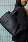 Mommy  Club Bag, Vegan Deri Siyah