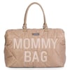 Mommy Bag, Anne Bebek Bakım Çantası Puffy, Bej