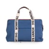 Mommy Bag Çanta, Signature Kanvas Indigo