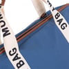 Mommy Bag Çanta, Signature Kanvas Indigo