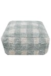 Puf, Vichy Blue Sage