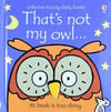 Usborne That's Not My Owl