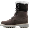 Cat Ayakkabı & Çanta Cat 015Z101184 Utah Fur Dark Grey-Gri Nubuk Kadın Bot