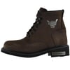 Harley Davidson Ayakkabı & Çanta Harley Davidson Gıbson Erkek Dark Brown (K.Kahve) Nubuk Günlük Bo