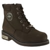 Harley Davidson Ayakkabı & Çanta Harley Davidson Jim Kadın Dark Brown (K.Kahve) Nubuk Günlük Bot