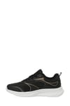 Kinetix Ayakkabı & Çanta Kinetix 102016445 Quıck Run PU Siyah-Karamel Kadın Spor Ayakkabı