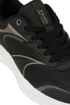 Kinetix Ayakkabı & Çanta Kinetix 102016445 Quıck Run PU Siyah-Karamel Kadın Spor Ayakkabı