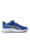 Puma Ayakkabı & Çanta Puma 312414 09 Skyrocket 2 AC+PS Mavi-Beyaz-Sarı Çocuk Spor Ayakk