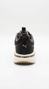 Puma Ayakkabı & Çanta Puma 313963 01 Softride Charm Animal Wns Siyah-Leopar Kadın Spor 