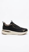 Puma Ayakkabı & Çanta Puma 313963 01 Softride Charm Animal Wns Siyah-Leopar Kadın Spor 