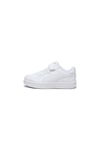 Puma Ayakkabı & Çanta Puma 393839 02 Caven 2.0 AC+ PS Beyaz-Gümüş-Siyah Çocuk Spor Ayak
