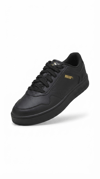 Puma Ayakkabı & Çanta Puma 395018 02 Court Classic Siyah-Gold Erkek Spor Ayakkabı