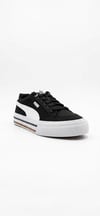 Puma Ayakkabı & Çanta Puma 396353 03 Court Classic Vulc FS Siyah-Beyaz Kadın Spor Ayakk