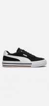 Puma Ayakkabı & Çanta Puma 396353 03 Court Classic Vulc FS Siyah-Beyaz Kadın Spor Ayakk