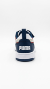 Puma Ayakkabı & Çanta Puma 397419 33 Rebound V6 Lo AC+PS Lacivert-Gri-Beyaz Çocuk Spor 