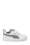 Puma Ayakkabı & Çanta Puma 398759 06 Courtflex V3 Dotty V Inf Beyaz-Mor-Yeşil Çocuk Spo