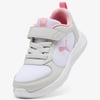 Puma Ayakkabı & Çanta Puma 400580 08 Fun Racer 2 AC+ PS Beyaz-Gri-Pembe Çocuk Spor Ayak