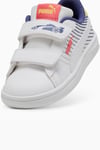 Puma Ayakkabı & Çanta Puma 400658 01 Smash 3.0 Poised 2Race Vlnf Beyaz-Mavi Çocuk Spor 