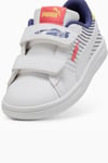 Puma Ayakkabı & Çanta Puma 400658 01 Smash 3.0 Poised 2Race Vlnf Beyaz-Mavi Çocuk Spor 