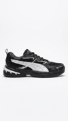 Puma Ayakkabı & Çanta Puma 402625 01 Milenio Tech 2000 Siyah-Beyaz-Gümüş Erkek Spor Aya