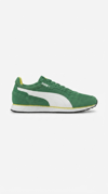 Puma Ayakkabı & Çanta Puma 402635 11 Softrıde ST Mıler Yeşil-Beyaz-Sarı Erkek Spor Ayak