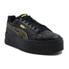 Puma Ayakkabı & Çanta Puma 402645 01 Karmen II Animal Flair Siyah-Leopar Kadın Spor Aya