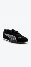 Puma Ayakkabı & Çanta Puma 402681 02 Catch SD Siyah-Beyaz Süet Erkek Spor Ayakkabı