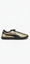 Puma Ayakkabı & Çanta Puma 404461 01 Club II Era Metallic Gold-Siyah Kadın Spor Ayakkab