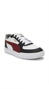 Puma Ayakkabı & Çanta Puma 406235 06 Caven III Jr Siyah-Kırmızı-Beyaz Kadın Spor Ayakka