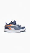 Puma Ayakkabı & Çanta Puma 406892 01 Caven III Block AC+Inf Beyaz-Lacivert-Turuncu Çocu