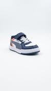 Puma Ayakkabı & Çanta Puma 406892 01 Caven III Block AC+Inf Beyaz-Lacivert-Turuncu Çocu