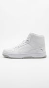 Puma Ayakkabı & Çanta Puma 407168 05 Rebound Slam Mid Beyaz-Gri Erkek Basketbol Ayakkab