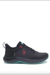 U.S. Polo Assn. Ayakkabı & Çanta U.S Polo Assn. 101265950 Florın WMN 3FX Siyah-Turkuaz-Kırmızı Kad