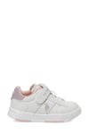 U.S. Polo Assn. Ayakkabı & Çanta U.S Polo Assn. 102021926 Travıs JR Beyaz-Pembe-Lila Kız Çocuk Spo