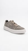 Ustalar Ayakkabı Ayakkabı & Çanta Gri-Beyaz Süet Hakiki Deri Sneaker Ayakkabı 632.2501