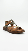 Ustalar Ayakkabı Ayakkabı & Çanta Haki-Multi Kadın Hakiki Deri Sandalet 213.S-024-24425