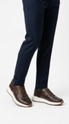 Ustalar Ayakkabı Ayakkabı & Çanta Kahverengi-Beyaz Erkek Hakiki Deri Ayakkabı 721.70113