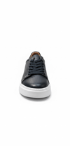 Ustalar Ayakkabı Ayakkabı & Çanta Lacivert-Beyaz Hakiki Deri Sneaker Ayakkabı 632.2501