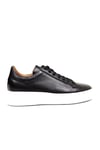 Ustalar Ayakkabı Ayakkabı & Çanta Siyah-Beyaz Hakiki Deri Sneaker Ayakkabı 632.2501