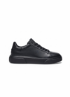 Ustalar Ayakkabı Ayakkabı & Çanta Siyah Hakiki Deri Sneaker Ayakkabı 632.2501