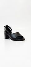 Ustalar Ayakkabı Ayakkabı & Çanta Siyah Kadın Hakiki Deri Topuklu Sandalet 617.1507