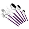Carre 42 Parça Silver Purple Çatal Kaşık Bıçak Seti