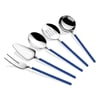 Carre Silver Blue 5 Parça Sos Kepçe Seti