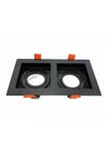 CATA CT 5019 Pars Siyah İkili  Spot Kasası GU10 DuyCATA CT 5019 Pars İkili Siyah Spot Kasası Sıva Altı – En Uygun Fiyat | Stoktan Teslim cimenelektrik.comSıva Üstü Led SpotlarCATACT-5019-26524