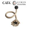 CATA CT 4320 Rozanslı 1 MT 24 mm Dekoratif Halat E27 DuyCT 4320 Cata Rozanslı 1 Metre 24Mm Dekoratif HalatDekoratif SarkıtlarCATACT-4320-12129