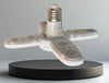 CATA CT 1151 Led Pervane Ampul 30W 3200K Gün Işığı E27 DuyCATA CT 1151 Pervane 30W Led Ampul 3200K E27 | Katlanır Kanatlı Ampul | cimenelektrik.comLed AmpullerCATACT-1151G-30615