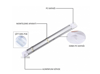 10 ADET CATA CT 2478 36W Led Bant Armatür Siyah Kasa 6400K Beyaz IşıkLed Bant ArmatürlerCATACT-2478SK-B-10-27257