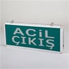 CT 9176 Cata 3 W 3 Saat Şarjlı Ledli Exıt Armatür Çift YönlüLedli Exıt ArmatürlerCATACT-9176-12975
